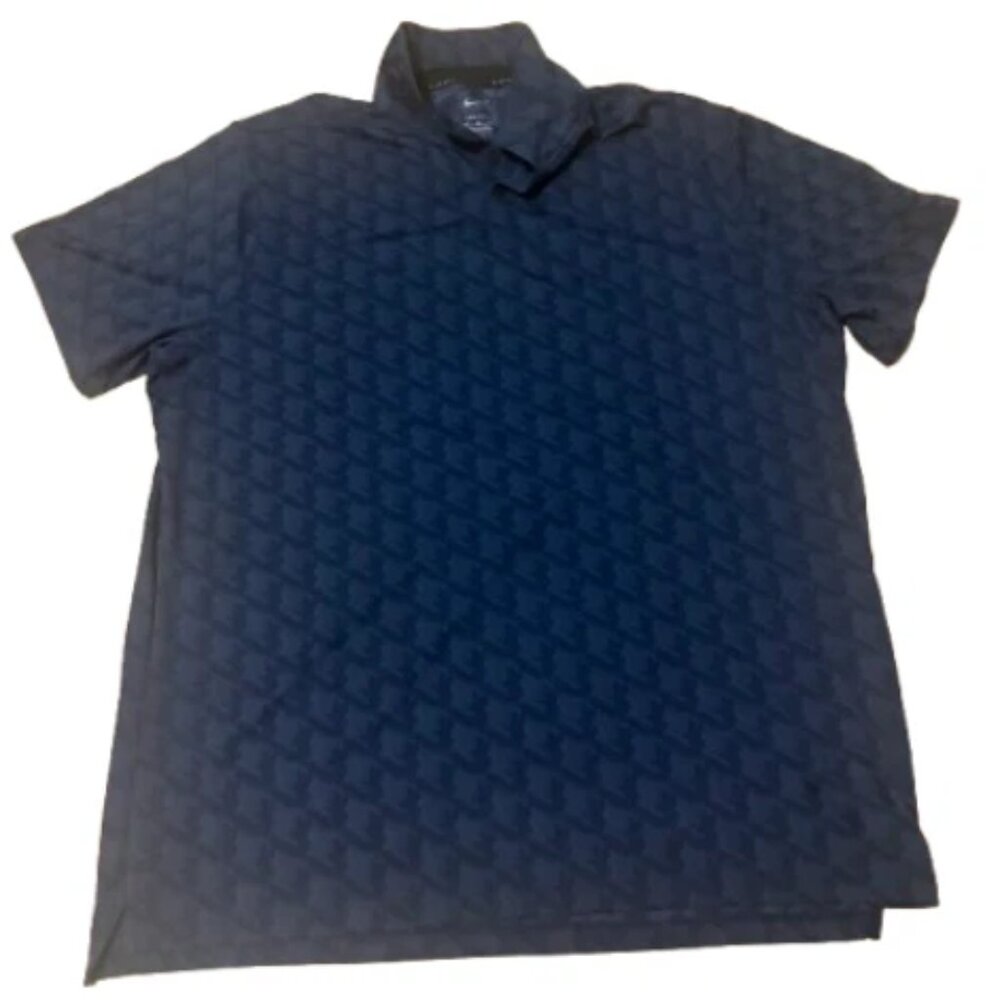 Men's Blue Nike Golf Dri-Fit Polo Size XXL